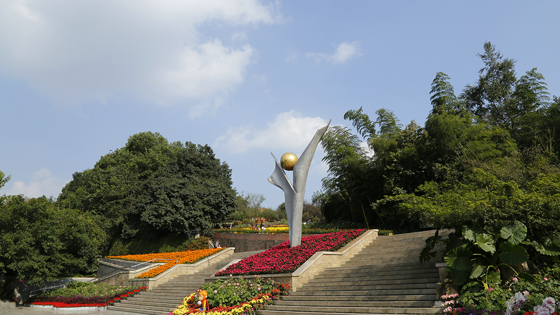 大邑植物园图片